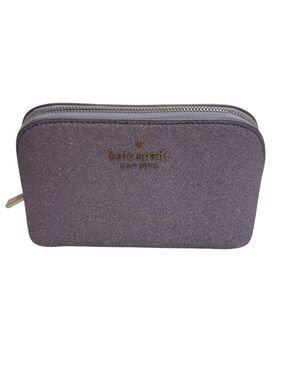 Kate spade small glitter makeup case